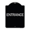Signmission Traffic Entrance Entrance Heavy-Gauge Aluminum Architectural Sign, 24" x 18", BS-1824-24612 A-DES-BS-1824-24612 - alternate 1